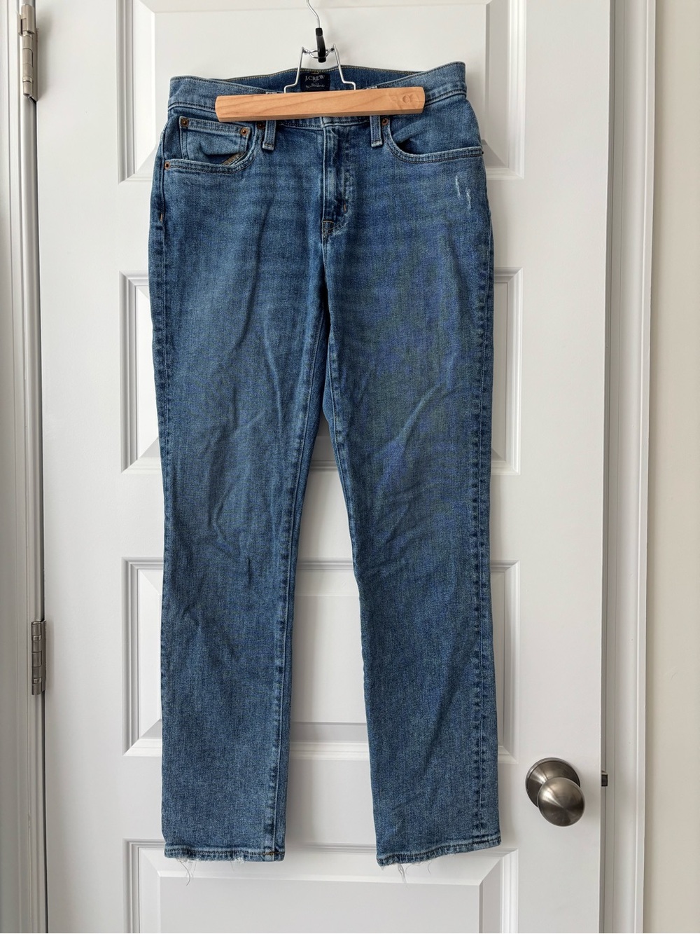 J.Crew Slim Boyfriend Jeans Size 25 Medium Blue Wash